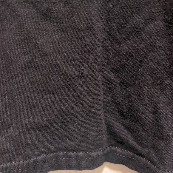 Yazbek Ella Sunflowers Black T-Shirt Women's Size Large Short Sleeve Round Neck - Picture 3 of 7